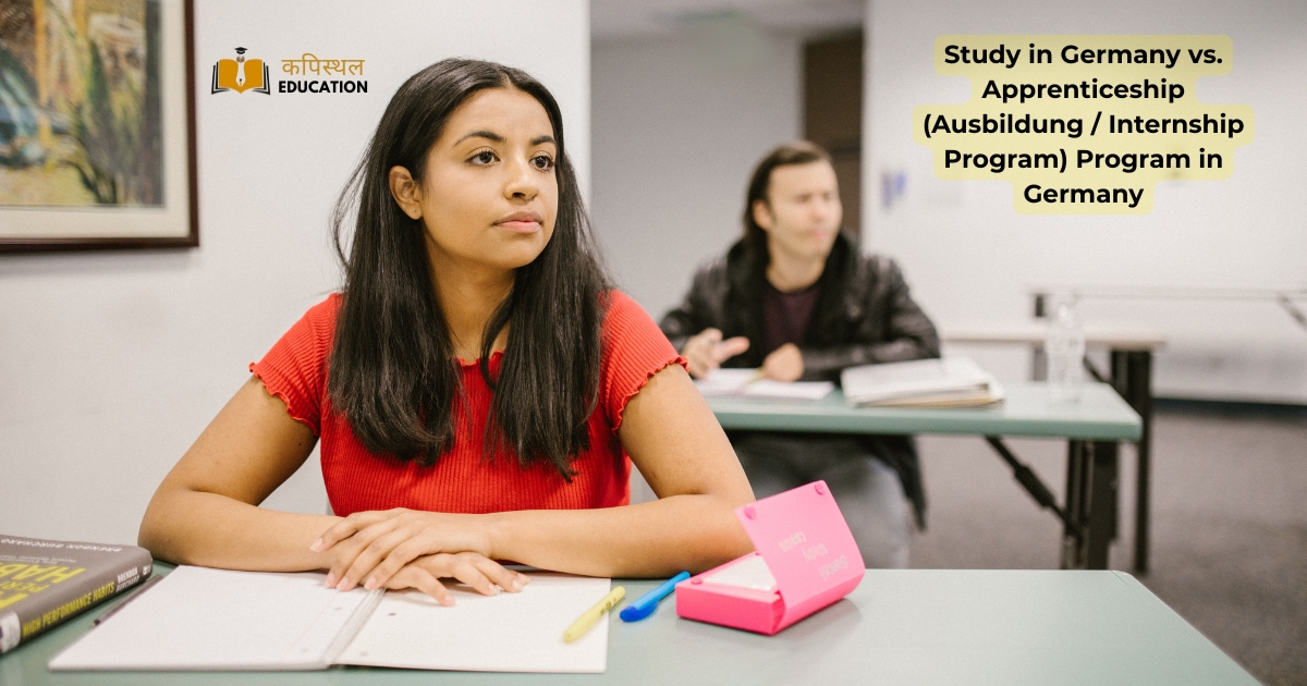 Study in Germany vs. Apprenticeship (Ausbildung / Internship Program) Program in Germany